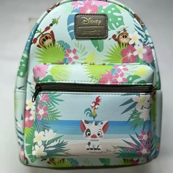Loungefly moana rare mini backpack new with tags - Picture 2 of 6
